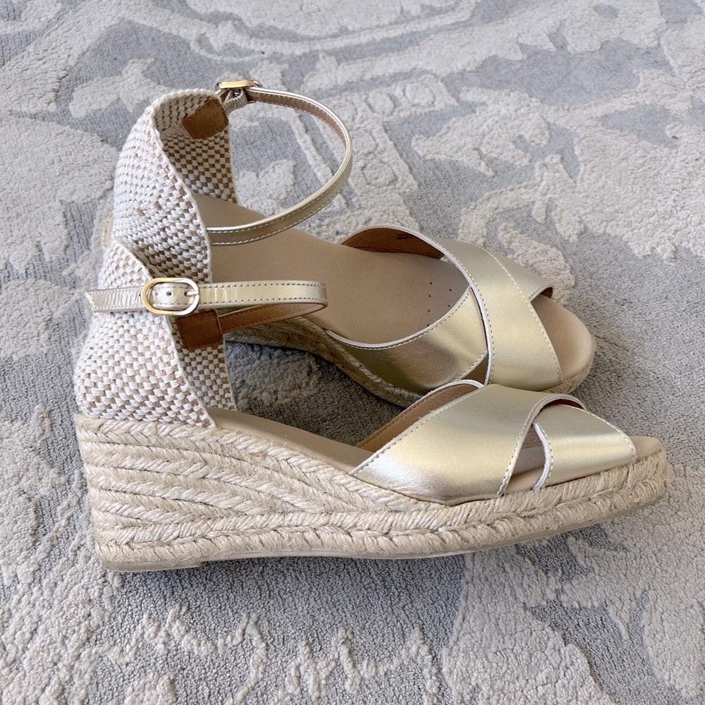Geox Espadrilles Sandals Made in Spain Size 40